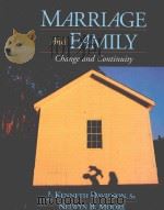 MARRIAGE AND FAMILY CBANGE AND CONTINUITY   1996  PDF电子版封面  9780205167470   