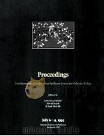 ISMB-93 Proceedings First International Conference on Intelligent Systems for Molecular Biology（1993 PDF版）