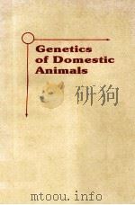 GENETICS OF DOMESTIC ANIMALS     PDF电子版封面     