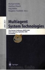 MULTIAGENT SYSTEM TECHNOLOGIES     PDF电子版封面     
