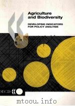 AGRICULTUER AND BIODIVERSITY     PDF电子版封面     