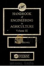 CRC HANDBOOK OF ENGINEERING IN AGRICULTURE VOLUME III（ PDF版）