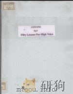 CONCONE FIFTY LESSONS（ PDF版）