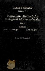DIFFRACTION METHODS FOR BIOLOGICAL MACROMOLECULES（1985 PDF版）