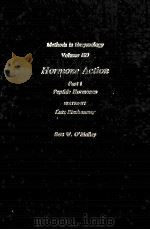 HORMONE ACTION PART I   1985  PDF电子版封面     