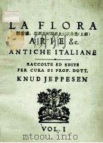 LAFLORA ARIE & ANTICHE ITALLANE     PDF电子版封面    KNUD JEPPESEN 