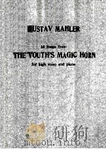 GUSTAV MAHLER 14 SONGS FROM THE YOUTH'S MAGIC HORN（ PDF版）