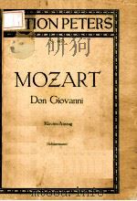 W.A.Mozart Don Giovanni     PDF电子版封面     