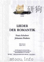 LIEDER DER FOMANTIK     PDF电子版封面     