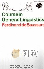 COURSE IN GENERAL LINGUISTICS FERDINAND DE SAUSSURE（1966 PDF版）