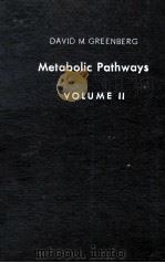 Metabolic Pathways Volume II（1961 PDF版）