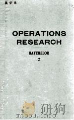 Operations Research An Annotated Bibliography Volume 2   1962  PDF电子版封面    James H.Batchelor 