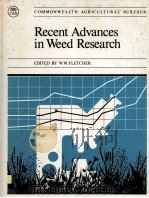 RECENT ADVANCES IN WEED RESEARCH（ PDF版）