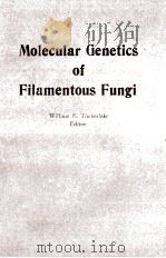 MOLECULAR GENETICS OF FILAMENTOUS FUNGI（ PDF版）