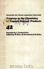 FORTSCHRITTE DER CHEMIE ORGANISCHER NATUISTOFFE PROGRESS IN THE CHEMISTRY OF ORGANIC NATUIAL PRODUCT（1982 PDF版）