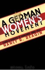 A GERMAN WOMEN'S MOVEMENT（1995 PDF版）