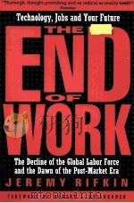 THE END OF WORK  THE DECLINE OF THE GLOBAL LABOR FORCE AND THE DAWN OF THE POST-MARKET ERA   1995  PDF电子版封面    JEREMY RIFKIN 