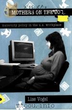 MOTHERS ON THE JOB  MATERNITY POLICY IN THE U.S. WORKPLACE   1993  PDF电子版封面    LISE VOGEL 