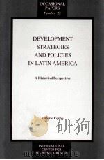 DEVELOPMENT STRATEGIES AND POLICIES IN LATIN AMERICA NUMBER 22（1992 PDF版）