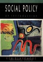 SOCIAL POLICY AN INTRODUCTION   1998  PDF电子版封面  9780335194933   