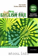 NEW ENGLISH FILE INTERMEDIATE STUDENT'S BOOK     PDF电子版封面     