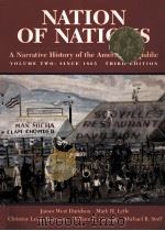 NATION OF NATIONS THIRD EDITION   1865  PDF电子版封面    WILLIAM E.GIENAPP 