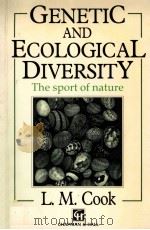 GENETIC AND ECOLOGICAL DIVERSITY THE SPORT OF NATURE（1991 PDF版）