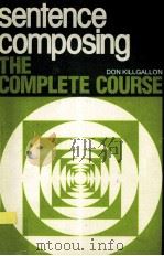 SENTENCE COMPOSING THE COMPLETE COURSE（1986 PDF版）