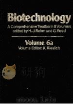 BIOTECHNOLOGY A COMPREHENSIVE TREATISE IN 8 VOLUMES VOLUME 6A（ PDF版）