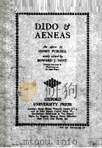 DIDO AENEAS     PDF电子版封面     