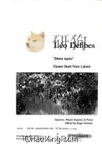 LEO DELIBES ‘DOME EPAIS‘     PDF电子版封面     