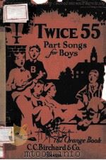 TWICE 55 PART SONGS FOR BOYS（ PDF版）