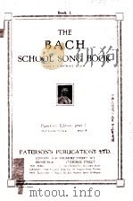 THE BACH SCHOOL SONG BOOK（ PDF版）