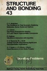STRUCTURE AND BONDING 43 BONDING PROBLEMS（1981 PDF版）