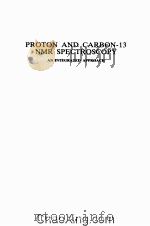 PRONTON AND CARBON-13 NMR SPECTROSCOPY（1978 PDF版）