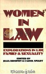 WOMEN-IN-LAW  EXPLORATIONS IN LAW，FAMILY AND SEXUALITY（1985 PDF版）