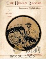 THE HUMAN RECORD SOURCES OF GLOBAL HISTORY VOLUMEⅠ:TO 1700（1990 PDF版）