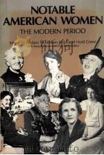NOTABLE AMERICAN WOMEN THE MODERN PERIOD A BIOGRAPHICAL DICTIONARY（1980 PDF版）