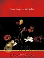 CORE CONCEPTS IN HEALTH FIFTH EDITION（1988 PDF版）