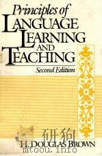 PRINCIPLES OF LANGUAGE LEARNING AND TEACHING 2ND EDITION（1987 PDF版）