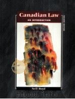 CANADIAN LAW AN INTRODUCTION SECOND EDITION   1998  PDF电子版封面  0774735740   