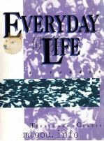 EVERYDAY LIFE A READER   1992  PDF电子版封面  0075512858   