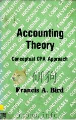 ACCOUNTING THEORY CONCEPTUAL CPA APPROACH   1981  PDF电子版封面  0835900460   