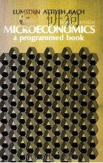 MICROECONOMICS A PROGRAMMED BOOK THIRD EDITION（1974 PDF版）