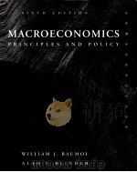 MACROECONOMICS PRINCIPLES AND POLICY SIXTH EDITION     PDF电子版封面    WILLIAM J.BAUMOL 