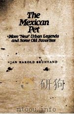 THE MEXICAN PET   1986  PDF电子版封面     