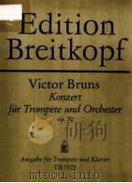 EDITION BREITKOPF   1979  PDF电子版封面    KONZERT 