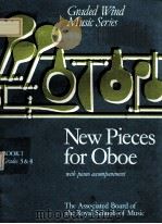 NEW PIECES FOR OBOE WITH PIANO ACCOMPANIMENT   1978  PDF电子版封面     