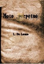 MOTO PERPETUO     PDF电子版封面     