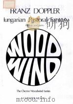 FRANZ DOPPLER LUNGARIAN PASTORAL FANTASY FOR FLUTE AND PIANO     PDF电子版封面     